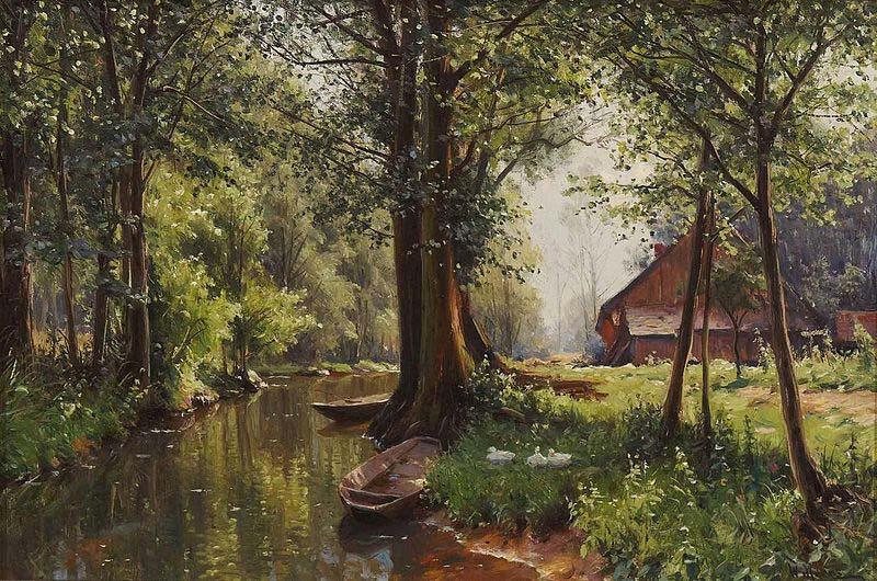 Im Spreewald, Walter Moras